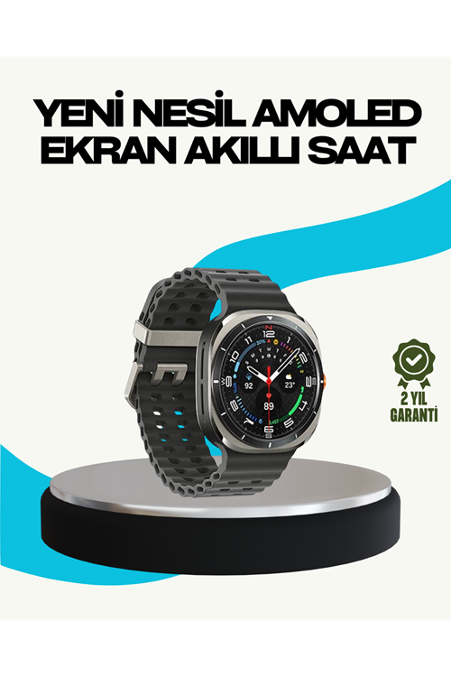 Kablosuz Şarjlı Akıllı Saat Tüm Telefonlarla Uyumlu Çok Fonksiyonlu