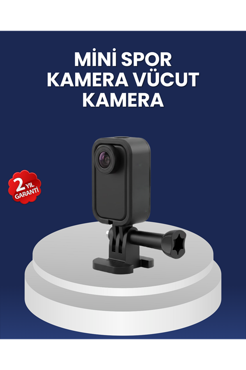 Vlog, Seyahat ve Günlük Video Çekimleri İçin Mini Kamera