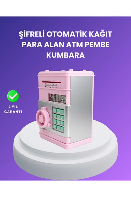 Çocuklar İçin Eğitici Elektronik Şifreli Kumbara