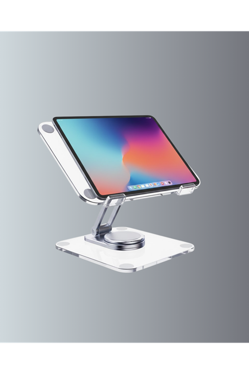 Taşınabilir Katlanır Tablet Braketi Masaüstü Stand