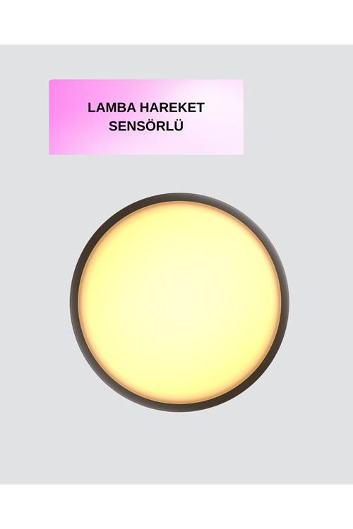 Hareket Sensörlü USB Şarjlı LED Gece Lambası Enerji Tasarruflu