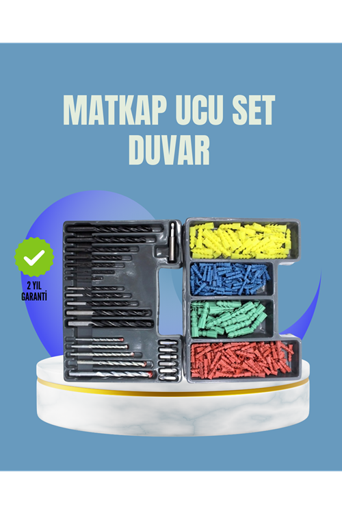 Matkap Ucu Seti Organizerli Çok Amaçlı Delme Uçları
