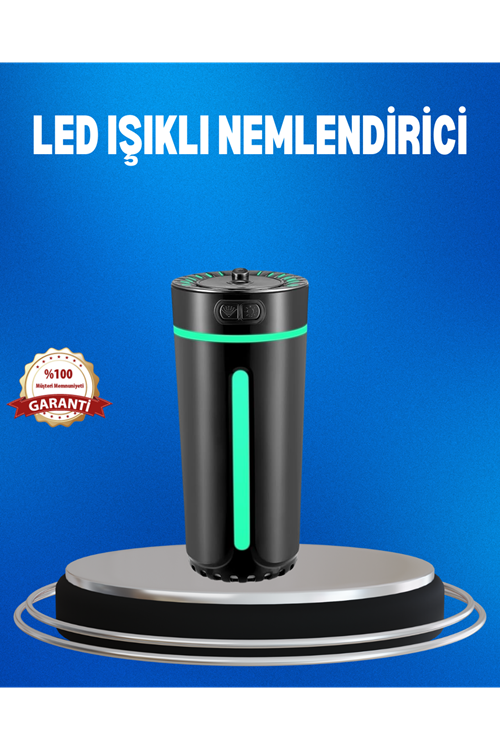 USB Bağlantılı LED’li Hava Nemlendirici Aromaterapi Buhar Difüzörü