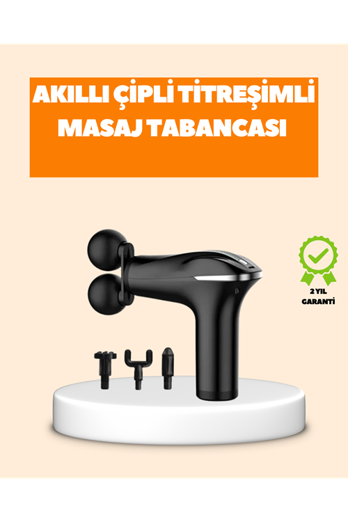 Titreşimli Masaj Aleti Şarjlı Masaj Tabancası Spor Sonrası Kas Gevşetici