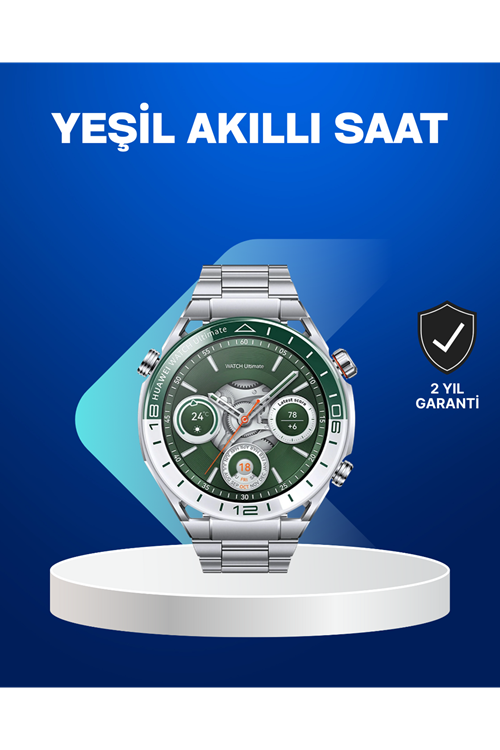 Akıllı Saat Amoled Ekranlı Harita Gösterimli Sağlık ve Spor Takipli
