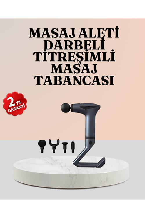 AKTÜEL 3in1 Taşınabilir Şarjlı Titreşimli Masaj Cihazı Çok Fonksiyonlu