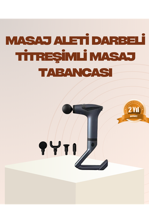 Şarjlı Taşınabilir 3in1 Titreşimli Masaj Aleti Esneme Bantlı