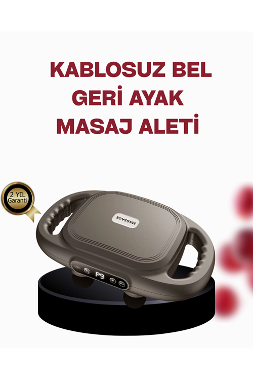 Geliştirilmiş 6 Başlıklı Şarjlı Masaj Aleti 2000 mAh Derin Doku Masajı