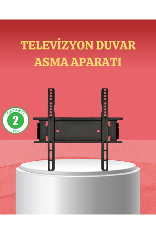 32-42 İnç TV Askı Aparatı Kolay Kurulum Düz ve Kompakt Tasarım