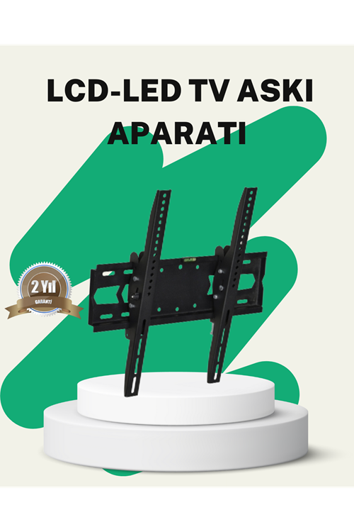 32 İnç TV Duvar Askı Braketi Stabil Güvenli Montaj Çelik Gövde