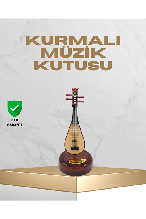 Ud Sembolü Müzik Kutusu Estetik Tasarım Melodi Destekli