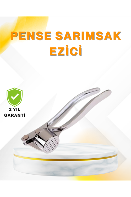 Metal Sarımsak Ezici Ergonomik Tutma ve Güçlü Presleme