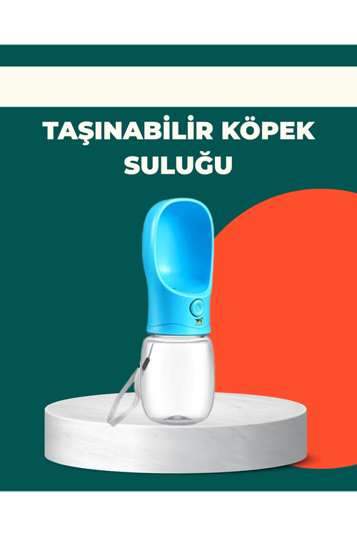 Sızdırma Önleyici Silikon Halkalı Pet Su Dispenseri Gezi Seyahat İçin