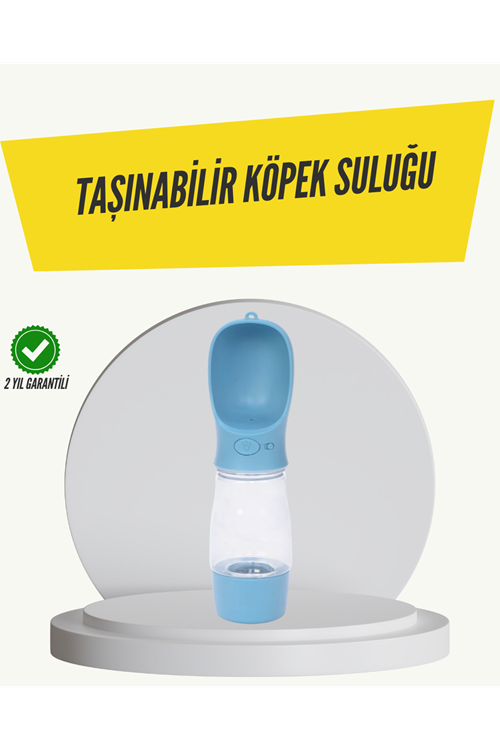 Taşınabilir Su Tasarruflu Köpek ve Kedi Su Şişesi Tek Elle Kullanım Kolaylığı