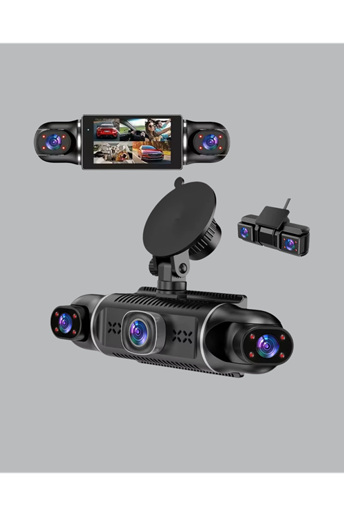 1080P 4 Kanallı Araç Kamerası GPS + WiFi + G Sensör Destekli