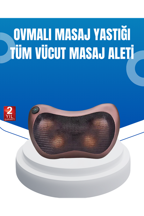 Taşınabilir Yoğurma Masaj Cihazı Boyun Bel Sırt Ayak