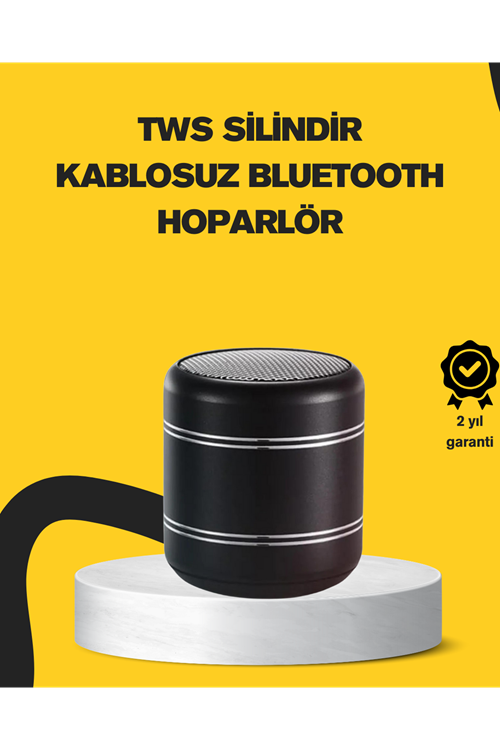 Mini Alüminyum Bluetooth Hoparlör Yüksek Bas Performansı