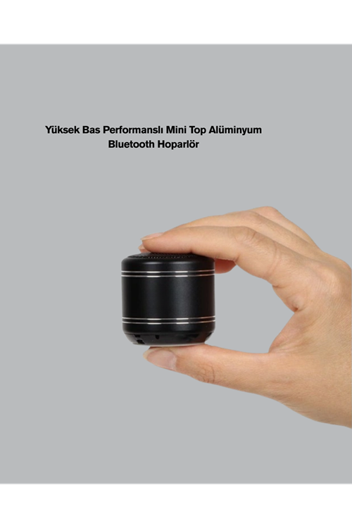 Mini Alüminyum Bluetooth Hoparlör Yüksek Bas Performansı