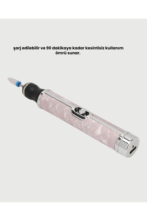 4 Vites Ayarlı Elektrikli Tırnak Matkabı Jel Oje Sökme Akrilik Şekillendirme
