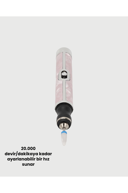 Taşınabilir Elektrikli Tırnak Törpüsü 500 mAh USB Şarjlı Manikür Cihazı