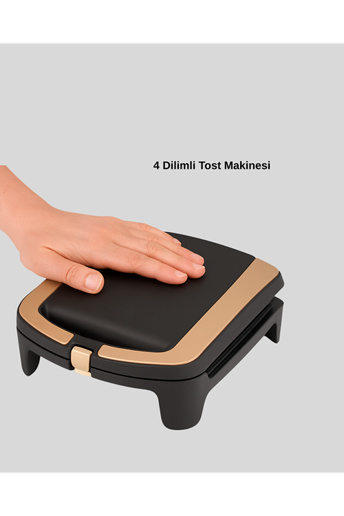 Tost Makinesi Hızlı Pişirme Teknolojisi 1500 Watt