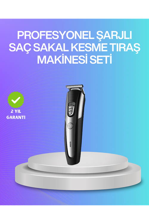Kablosuz Saç Sakal Kesme Makinesi Kuaför Tipi Hassas Kesim
