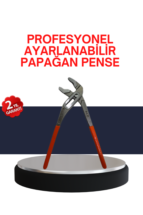 Dayanıklı Çelik Papağan Pense Ergonomik Yalıtımlı Sap