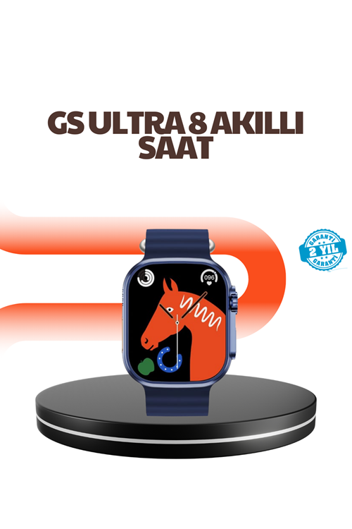 Ultra Akıllı Saat 2.05 İnç Büyük Ekran Bluetooth Aramalı IP67