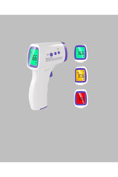 Kızılötesi Temassız Ateş Ölçer LCD Ekranlı Hassas Termometre