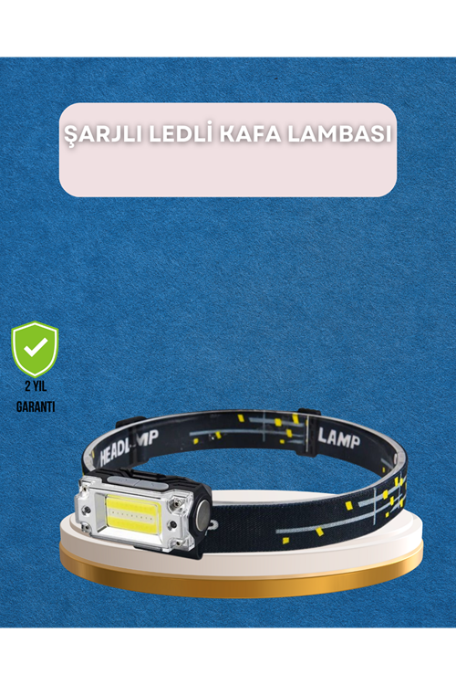 Taşınabilir Şarjlı LED Fener XPE95LM COB120LM Manyetik Gövde