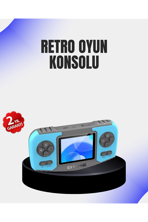 Taşınabilir El Oyun Konsolu Çocuk Gelişimine Uygun Oyun Cihazı