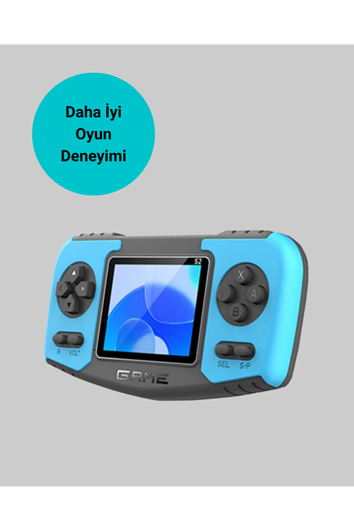 Taşınabilir El Oyun Konsolu Çocuk Gelişimine Uygun Oyun Cihazı