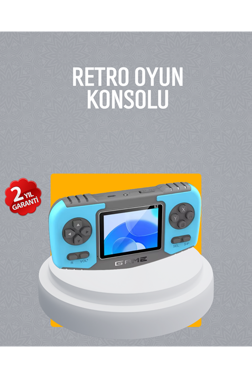 Mini Arcade Oyun Konsolu Hafif Taşınabilir Çocuk Hediyelik