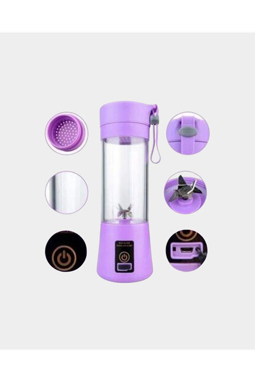 Mini Taşınabilir Blender 380ml USB Şarjlı Detoks Smoothie Hazırlayıcı