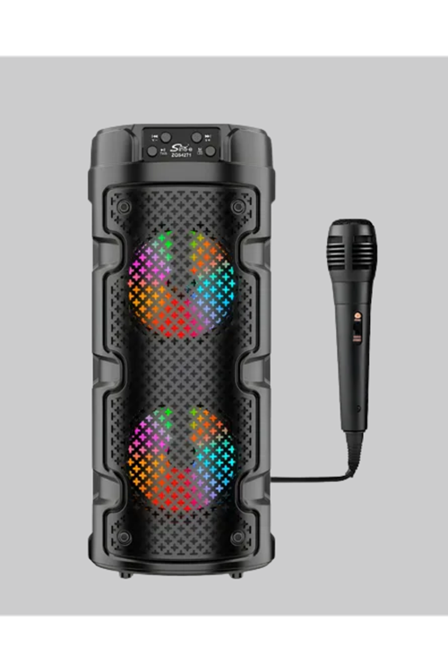 Taşınabilir Bluetooth Hoparlör Çift Sürücü Güçlü Bas HD Ses Çoklu Bağlantı