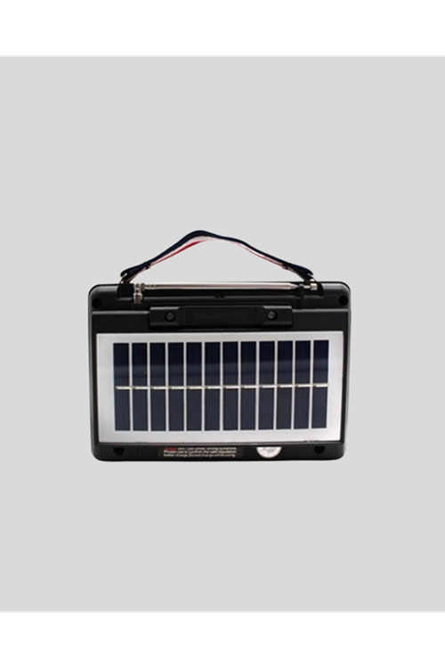 Güneş Enerjili Taşınabilir Hoparlör KTF-1428 Bluetooth Radyo USB SD Kart Destekli