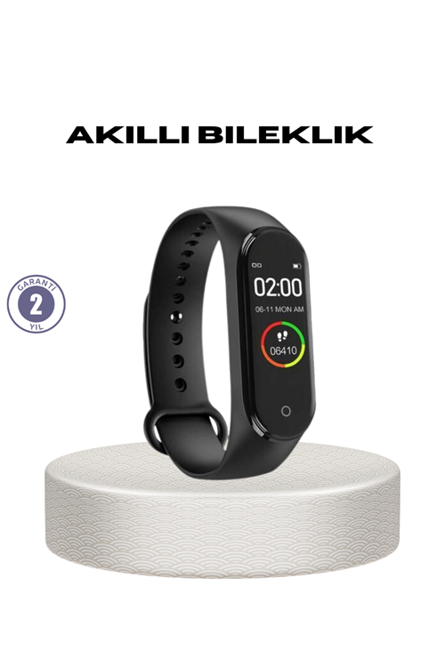 Akıllı Bileklik 0.96 İnç Ekran Kalp Atışlı Kan Basınçlı IP67 Suya Dayanıklı