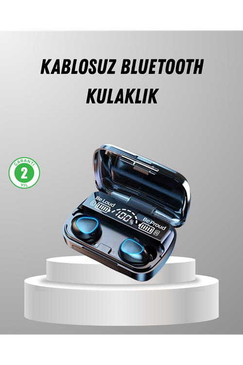 TWS Kablosuz Kulaklık Şarj Kutulu 20 Saat Kullanım Konforlu