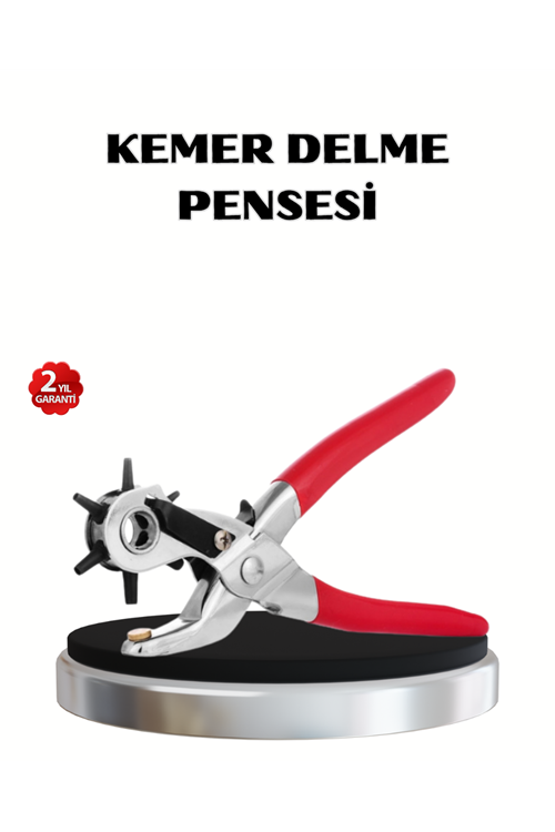Çok Fonksiyonlu Delik Açma Pensesi 2mm–4.5mm Ayarlı Metal Gövdeli