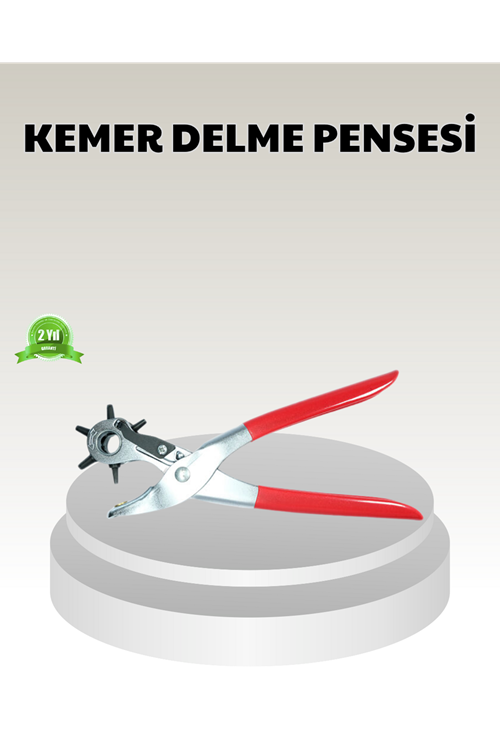 6 Başlıklı Kemer Delme Pense Paslanmaz Çelik Çok Amaçlı