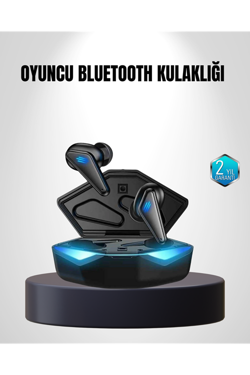 Gaming Bluetooth Kulaklık Pasif Gürültü Önlemeli 12mm Sürücülü