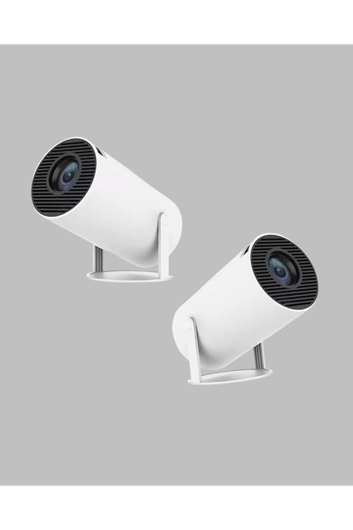 Full HD 4K Uyumlu Projeksiyon Cihazı 130 İnç Geniş Ekran Destekli
