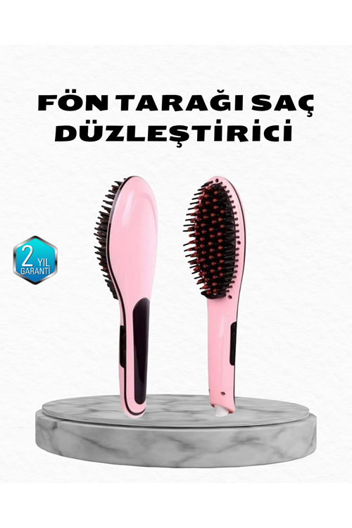 Profesyonel Saç Düzleştirici 5 Kademeli Isı Ayarlı Seramik Plakalı
