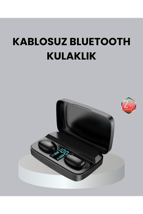 TWS A10s Bluetooth 5.0 Kulaklık Powerbank Şarj Kutulu Mini Tasarım