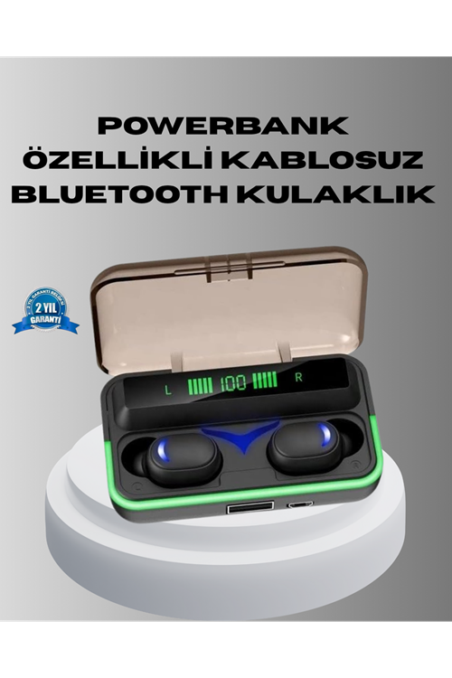 Gaming Bluetooth Kulaklık 800mAh Powerbank Düşük Gecikmeli