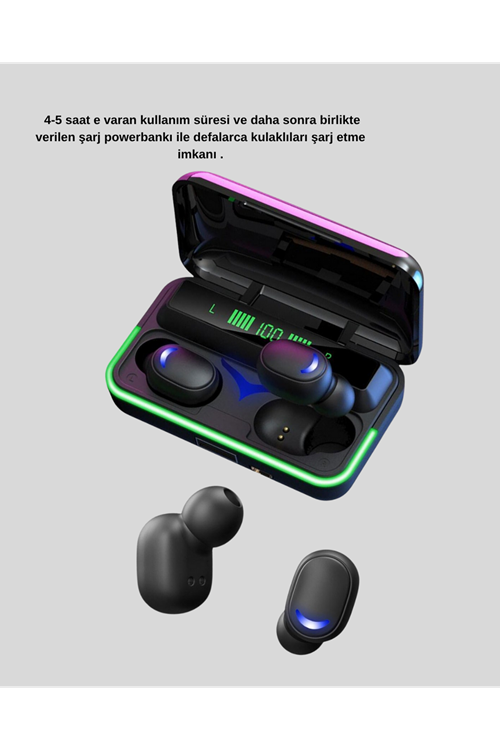 Gaming Bluetooth Kulaklık 800mAh Powerbank Düşük Gecikmeli