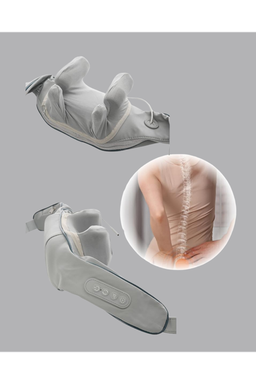 Titreşimli Boyun Masaj Cihazı Isı Terapili Şarjlı VNB-01 Ergonomik U Tasarım