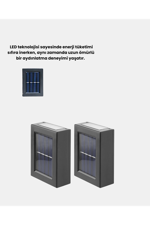 Dayanıklı Solar Aplik Hava Koşullarına Dayanıklı Dış Mekan Işığı