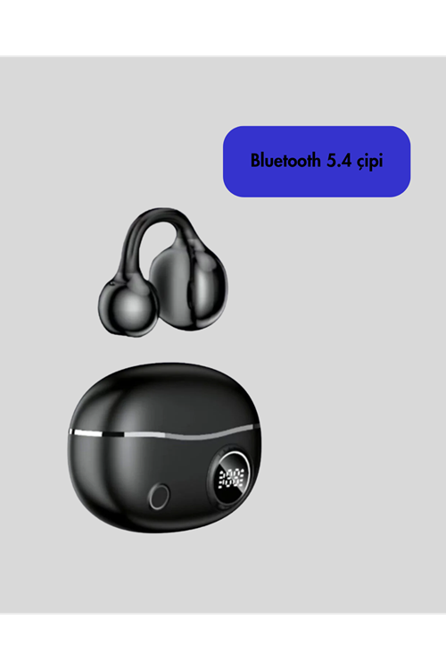 Bluetooth 5.4 Kablosuz Kulaklık – Açık Kulak Güvenli Tasarım ve Hızlı Şarj Özelliği