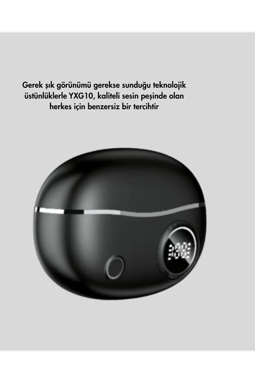 Bluetooth 5.4 Kablosuz Kulaklık – Açık Kulak Güvenli Tasarım ve Hızlı Şarj Özelliği